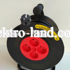 Удлинитель  на Катушке Лемира   У16-01  2×2,5  25 м